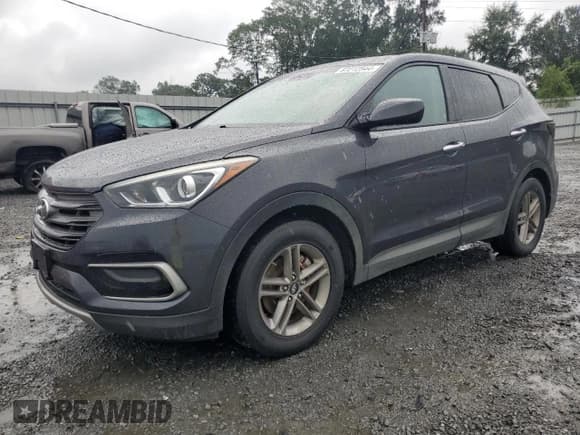 ✅ 2017 Hyundai Santa Fe 2.4L • VIN: 5XYZT3LB6HG448228 • Лот: 67212544. Опубликован ранее на Copart с пробегом 161 402 миль. Бесплатный доступ к архиву аукционных продаж из США и подробный отчёт об истории автомобиля на DreamBid. Изображение 1.