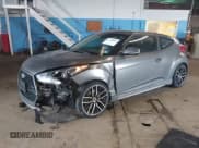 ✅ 2014 Hyundai Veloster Turbo • VIN: KMHTC6AE6EU201611 • Лот: 43298083. Опубликован ранее на IAAI с пробегом 130 746 миль. Бесплатный доступ к архиву аукционных продаж из США и подробный отчёт об истории автомобиля на DreamBid. Изображение 2.