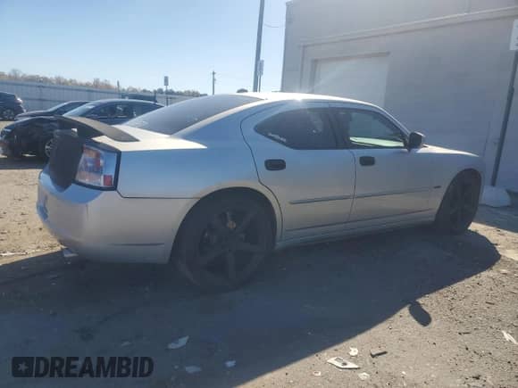 2006 Dodge Charger R/T with VIN 2B3KA53H36H232876, listed as a Copart auction lot 89578155 with 123,531 mi miles and Salvage title. Bid and sale history available at DreamBid. Image 3.