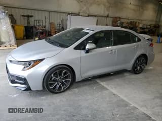 ✅ 2022 Toyota Corolla SE • VIN: JTDS4MCE2N3500890 • Лот: 90926295. Опубликован ранее на Copart с пробегом 50 306 миль. Бесплатный доступ к архиву аукционных продаж из США и подробный отчёт об истории автомобиля на DreamBid. Изображение 1.