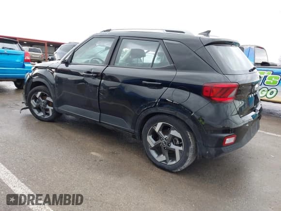 ✅ 2021 Hyundai Venue SEL • VIN: KMHRC8A34MU097462 • Lot: 41477877. Listed on IAAI with 103,779 mi. Free auction sales archive from the USA and detailed vehicle history report at DreamBid. Image 3.