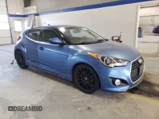✅ 2016 Hyundai Veloster Turbo • VIN: KMHTC6AE9GU264107 • Lot: 76879324. Wystawiony na Copart z przebiegiem 162 210 mil. Bezpłatny archiwum sprzedaży aukcyjnych z USA i szczegółowy raport historii pojazdu na DreamBid. Zdjęcie 4.