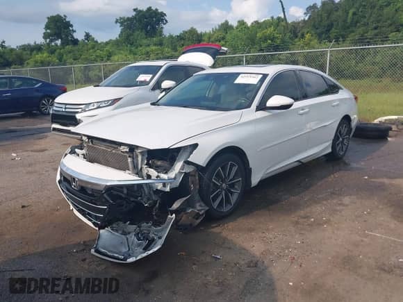 2022 Honda Accord EX-L z VIN 1HGCV1F50NA003314, wystawiony jako IAAI lot #42919362 z przebiegiem 93 323 mil mil oraz . Historia ofert i sprzedaży dostępna na DreamBid. Obrazek 18.