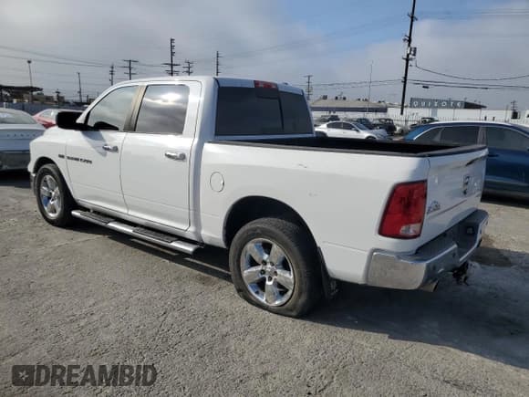 ✅ 2012 Ram 1500 Big Horn • VIN: 1C6RD6LT3CS255374 • Lot: 81703435. Listed on Copart with 190,421 mi. Free auction sales archive from the USA and detailed vehicle history report at DreamBid. Image 2.