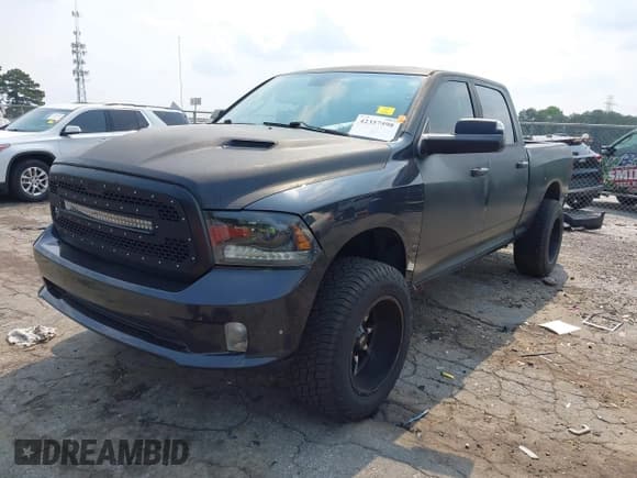 ✅ 2015 Ram 1500 Sport • VIN: 1C6RR7UT2FS723220 • Lot: 42357598. Listed on IAAI with 107,475 mi. Free auction sales archive from the USA and detailed vehicle history report at DreamBid. Image 2.