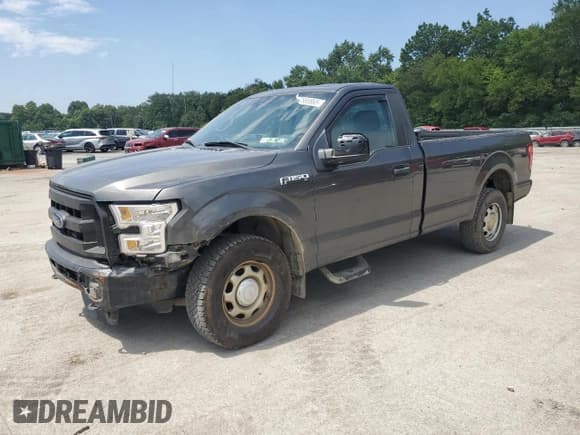 ✅ 2017 Ford F-150 XL • VIN: 1FTMF1EF5HKC80341 • Lot: 67580865. Listed on Copart with 121,732 mi. Free auction sales archive from the USA and detailed vehicle history report at DreamBid. Image 1.