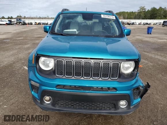 ✅ 2020 Jeep Renegade Altitude • VIN: ZACNJAB10LPK93456 • Lot: 85796514. Listed on Copart with Not provided. Free auction sales archive from the USA and detailed vehicle history report at DreamBid. Image 5.