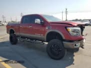 ✅ 2016 Nissan Titan Platinum Reserve • VIN: 1N6BA1F49GN505308 • Лот: 65236655. Опубликован ранее на Copart с пробегом 84 977 миль. Бесплатный доступ к архиву аукционных продаж из США и подробный отчёт об истории автомобиля на DreamBid. Изображение 4.