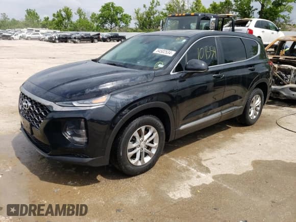✅ 2019 Hyundai Santa Fe SE • VIN: 5NMS23AD0KH008768 • Lot: 54502534. Wystawiony na Copart z przebiegiem 101 554 mil. Bezpłatny archiwum sprzedaży aukcyjnych z USA i szczegółowy raport historii pojazdu na DreamBid. Zdjęcie 1.
