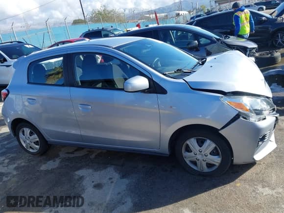 ✅ 2022 Mitsubishi Mirage ES • VIN: ML32AUHJ6NH002955 • Lot: 43736279. Listed on IAAI with 63,407 mi. Free auction sales archive from the USA and detailed vehicle history report at DreamBid. Image 14.