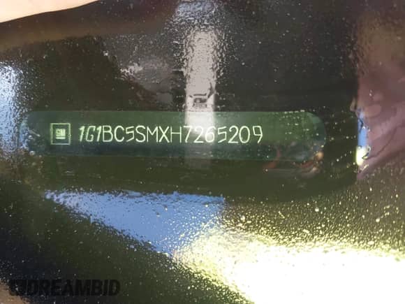 2017 Chevrolet Cruze LS z VIN 1G1BC5SMXH7265209, wystawiony jako IAAI lot #43371995 z przebiegiem 133 478 mil mil oraz . Historia ofert i sprzedaży dostępna na DreamBid. Obrazek 9.