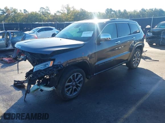 ✅ 2018 Jeep Grand Cherokee High Altitude • VIN: 1C4RJFCT2JC343874 • Lot: 43498063. Wystawiony na IAAI z przebiegiem 59 543 mil. Bezpłatny archiwum sprzedaży aukcyjnych z USA i szczegółowy raport historii pojazdu na DreamBid. Zdjęcie 2.