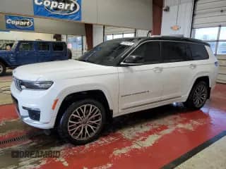 ✅ 2022 Jeep Grand Cherokee Summit Reserve • VIN: 1C4RJKET1N8518212 • Lot: 53876615. Listed on Copart with 39,605 mi. Free auction sales archive from the USA and detailed vehicle history report at DreamBid. Image 1.