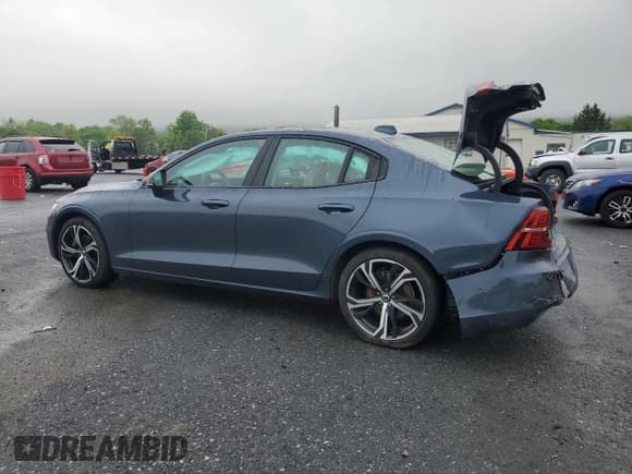 ✅ 2023 Volvo S60 Plus Dark Theme • VIN: 7JRL12TW6PG253221 • Lot: 56569425. Listed on Copart with 42,798 mi. Free auction sales archive from the USA and detailed vehicle history report at DreamBid. Image 2.