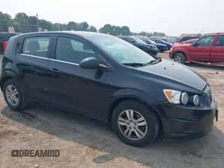 2013 Chevrolet Sonic LT with VIN 1G1JC6SG8D4244494, listed as a IAAI auction lot 42898475 with 74,710 mi miles and . Bid and sale history available at DreamBid. Image 1.