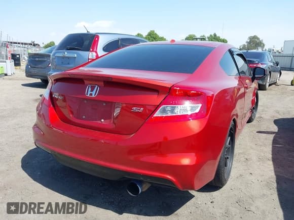 ✅ 2012 Honda Civic Si • VIN: 2HGFG4A58CH703998 • Lot: 42153357. Listed on IAAI with 153,912 mi. Free auction sales archive from the USA and detailed vehicle history report at DreamBid. Image 4.