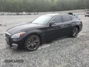 ✅ 2018 Infiniti Q70 Luxe • VIN: JN1BY1AP3JM180820 • Lot: 53999635. Wystawiony na Copart z przebiegiem 52 702 mil. Bezpłatny archiwum sprzedaży aukcyjnych z USA i szczegółowy raport historii pojazdu na DreamBid. Zdjęcie 1.