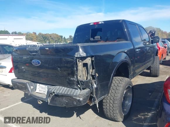 ✅ 2019 Ford F-150 XL • VIN: 1FTEW1E57KFD10144 • Lot: 43509694. Listed on IAAI with 107,907 mi. Free auction sales archive from the USA and detailed vehicle history report at DreamBid. Image 4.