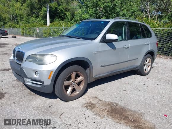 ✅ 2007 BMW X5 3.0si • VIN: 5UXFE43517LY83270 • Lot: 43440845. Listed on IAAI with 99,966 mi. Free auction sales archive from the USA and detailed vehicle history report at DreamBid. Image 2.