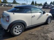 ✅ 2012 MINI Coupe • VIN: WMWSX1C52CT164027 • Lot: 74329124. Listed on Copart with Not provided. Free auction sales archive from the USA and detailed vehicle history report at DreamBid. Image 3.