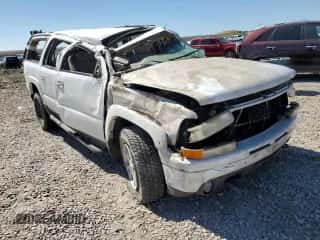 2002 Chevrolet Suburban Z71 z VIN 3GNFK16T42G294097, wystawiony jako Copart lot #56671574 z przebiegiem Nie podano mil oraz Szkoda całkowita • Salvage title. Historia ofert i sprzedaży dostępna na DreamBid. Obrazek 4.