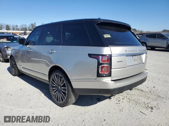 ✅ 2019 Land Rover Range Rover • VIN: SALGS2RE4KA535342 • Lot: 48017975. Listed on Copart with 62,133 mi. Free auction sales archive from the USA and detailed vehicle history report at DreamBid. Image 2.