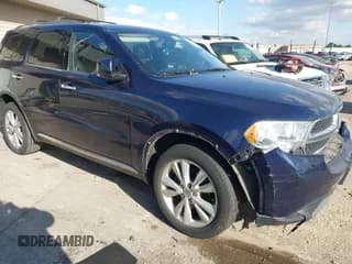 ✅ 2013 Dodge Durango Crew • VIN: 1C4RDJDG4DC509392 • Lot: 43418165. Listed on IAAI with 140,243 mi. Free auction sales archive from the USA and detailed vehicle history report at DreamBid. Image 1.