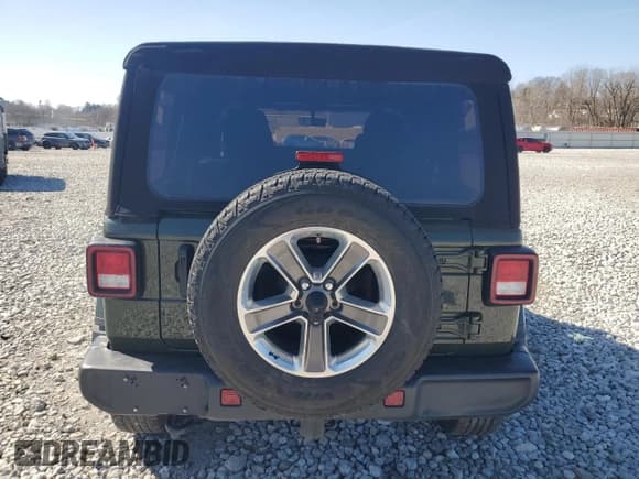 ✅ 2022 Jeep Wrangler Unlimited Sahara • VIN: 1C4HJXEN2NW151228 • Lot: 48484905. Listed on Copart with 43,351 mi. Free auction sales archive from the USA and detailed vehicle history report at DreamBid. Image 6.