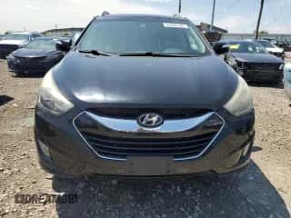 2015 Hyundai Tucson SE with VIN KM8JUCAG8FU104724, listed as a Copart auction lot 54368184 with 124,795 mi miles and . Bid and sale history available at DreamBid. Image 5.