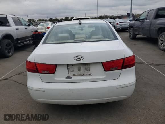 2009 Hyundai Sonata GLS with VIN 5NPET46C99H543482, listed as a Copart auction lot 72542374 with 209,884 mi miles and Salvage title. Bid and sale history available at DreamBid. Image 6.