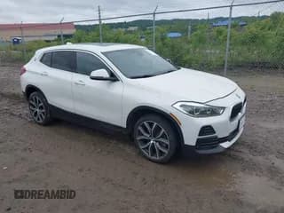 ✅ 2021 BMW X2 sDrive28i • VIN: WBXYH9C04M5S75877 • Lot: 42371292. Listed on IAAI with 55,945 mi. Free auction sales archive from the USA and detailed vehicle history report at DreamBid. Image 1.