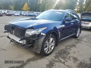 ✅ 2014 Infiniti QX70 • VIN: JN8CS1MW5EM410762 • Лот: 89477355. Опубликован ранее на Copart с пробегом 119 751 миль. Бесплатный доступ к архиву аукционных продаж из США и подробный отчёт об истории автомобиля на DreamBid. Изображение 1.