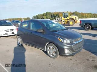 2020 Chevrolet Spark LS with VIN KL8CB6SA7LC412749, listed as a IAAI auction lot 43445989 with 110,778 mi miles and . Bid and sale history available at DreamBid. Image 1.