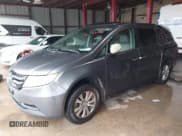 ✅ 2014 Honda Odyssey EX-L • VIN: 5FNRL5H65EB024517 • Lot: 43783038. Listed on IAAI with 195,775 mi. Free auction sales archive from the USA and detailed vehicle history report at DreamBid. Image 19.