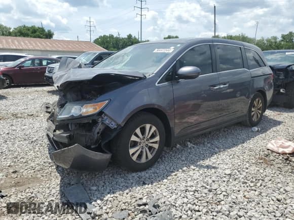 ✅ 2015 Honda Odyssey EX-L • VIN: 5FNRL5H60FB080186 • Лот: 87469385. Опубликован ранее на Copart с пробегом Не указан. Бесплатный доступ к архиву аукционных продаж из США и подробный отчёт об истории автомобиля на DreamBid. Изображение 1.