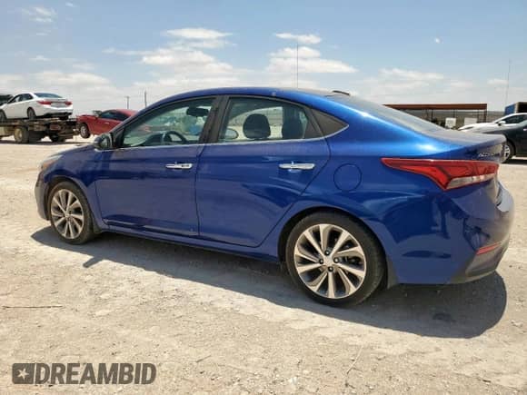 2020 Hyundai Accent Limited z VIN 3KPC34A61LE120724, wystawiony jako Copart lot #60055465 z przebiegiem 71 687 mil mil oraz Czysty tytuł • Clean title. Historia ofert i sprzedaży dostępna na DreamBid. Obrazek 2.