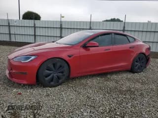 ✅ 2022 Tesla Model S • VIN: 5YJSA1E52NF475965 • Lot: 92209475. Listed on Copart with Not provided. Free auction sales archive from the USA and detailed vehicle history report at DreamBid. Image 1.