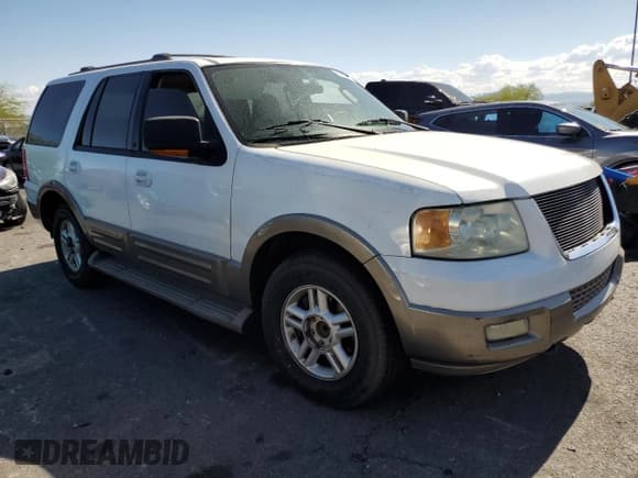✅ 2003 Ford Expedition Eddie Bauer • VIN: 1FMPU18L63LC28753 • Lot: 55623945. Listed on Copart with 156,887 mi. Free auction sales archive from the USA and detailed vehicle history report at DreamBid. Image 4.