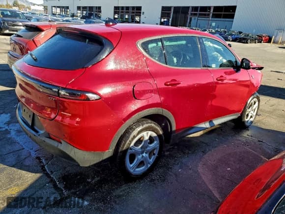 ✅ 2024 Dodge Hornet GT • VIN: ZACNDFAN2R3A41168 • Lot: 95893525. Listed on Copart with 26,601 mi. Free auction sales archive from the USA and detailed vehicle history report at DreamBid. Image 3.