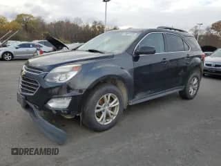 2016 Chevrolet Equinox LT with VIN 2GNFLFEK7G6286565, listed as a Copart auction lot 90931205 with 159,718 mi miles and Clean title. Bid and sale history available at DreamBid. Image 1.