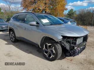 2023 Hyundai Tucson Limited with VIN KM8JECA13PU122896, listed as a IAAI auction lot 43575980 with 7,768 mi miles and . Bid and sale history available at DreamBid. Image 1.