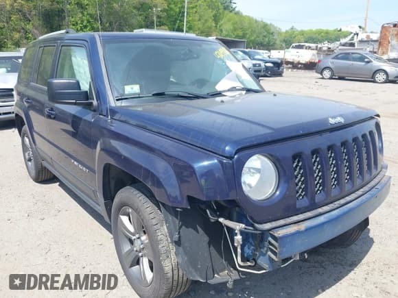 ✅ 2016 Jeep Patriot High Altitude • VIN: 1C4NJRFB3GD745215 • Lot: 42199815. Listed on IAAI with 90,380 mi. Free auction sales archive from the USA and detailed vehicle history report at DreamBid. Image 1.