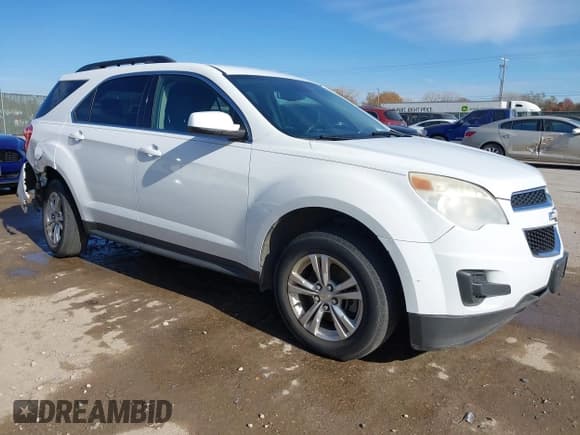 ✅ 2012 Chevrolet Equinox 1LT • VIN: 2GNALDEK3C1277805 • Lot: 43691992. Listed on IAAI with 196,039 mi. Free auction sales archive from the USA and detailed vehicle history report at DreamBid. Image 1.