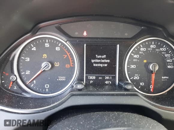 ✅ 2017 Audi Q5 Prestige • VIN: WA1W7AFP1HA011637 • Lot: 70659842. Listed on Copart with 73,839 mi. Free auction sales archive from the USA and detailed vehicle history report at DreamBid. Image 9.