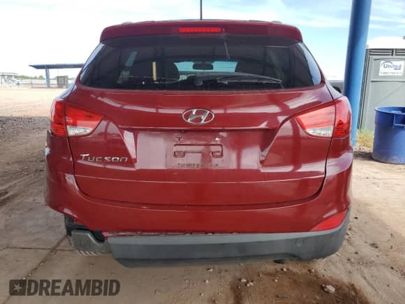 2015 Hyundai Tucson SE with VIN KM8JU3AG8FU049157, listed as a Copart auction lot 81321415 with 98,363 mi miles and Salvage title. Bid and sale history available at DreamBid. Image 6.