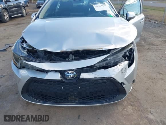 ✅ 2022 Toyota Corolla LE • VIN: 5YFEPMAE8NP303091 • Lot: 43454862. Listed on IAAI with 41,220 mi. Free auction sales archive from the USA and detailed vehicle history report at DreamBid. Image 6.