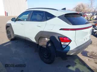 2024 Hyundai Kona SEL with VIN KM8HBCAB6RU148816, listed as a IAAI auction lot 41313124 with 3,186 mi miles and . Bid and sale history available at DreamBid. Image 3.