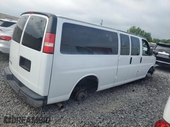 ✅ 2013 Chevrolet Express Passenger LT • VIN: 1GAZG1FG6D1158008 • Lot: 54505715. Listed on Copart with Not provided. Free auction sales archive from the USA and detailed vehicle history report at DreamBid. Image 3.
