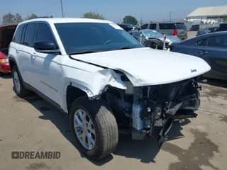 2023 Jeep Grand Cherokee Limited with VIN 1C4RJGBG4PC648618, listed as a IAAI auction lot 42923328 with 53,211 mi miles and . Bid and sale history available at DreamBid. Image 1.