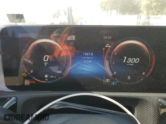 2023 Mercedes-Benz CLA 250 with VIN W1K5J4GB3PN409887, listed as a Copart auction lot 62943245 with 41,549 mi miles and Salvage title. Bid and sale history available at DreamBid. Image 9.